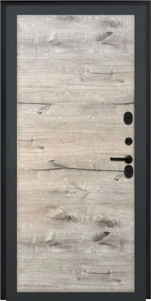 Входная дверь ДвериПРО L-45 Без фрезеровки Дуб пацифик горизонт DPRO200457 внутренняя сторона