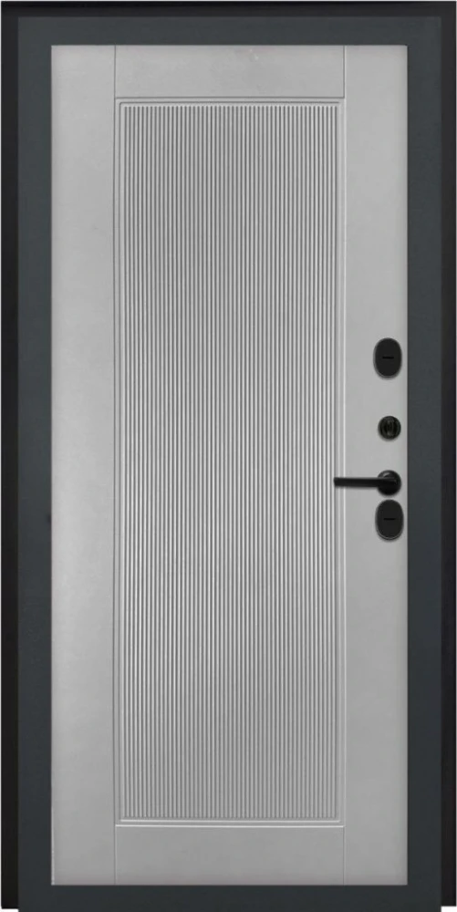 Входная дверь ДвериПРО Берген ПВХ 10мм Астрод Velutto Grigio DPRO201223 внутренняя сторона